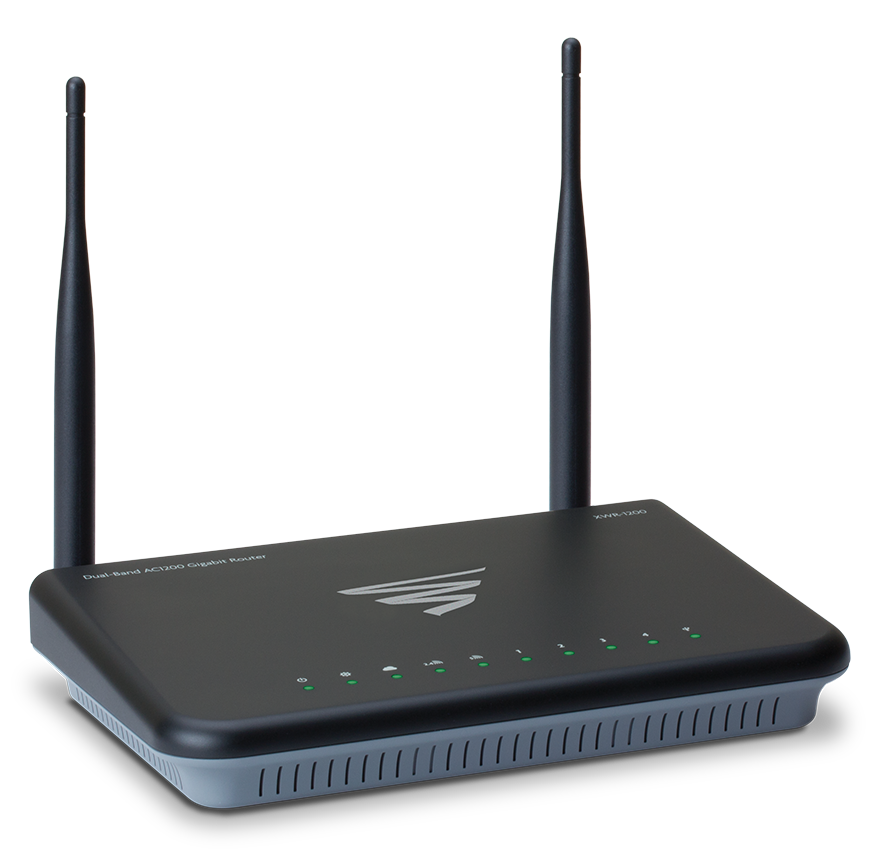 dual band wireless ac1200 gigabit router xwr 1200