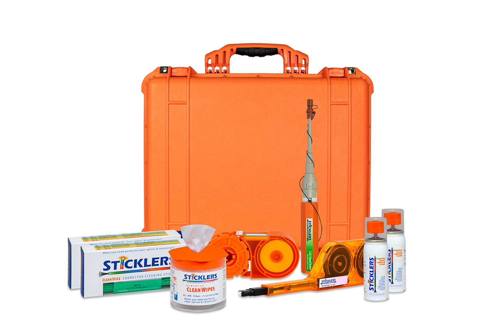 Sticklers CleanKit LC/MPO Fiber Optic Cleaning Kit – NS mcc-fk17