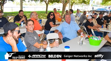 Arrow Wire Cable Participants Enjoying Lunch