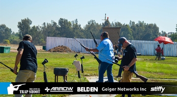 Arrow Wire Cable Participants of Trap Shoot