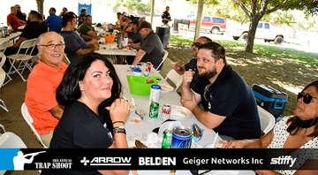 Arrow Wire Cable Participants Enjoying Lunch